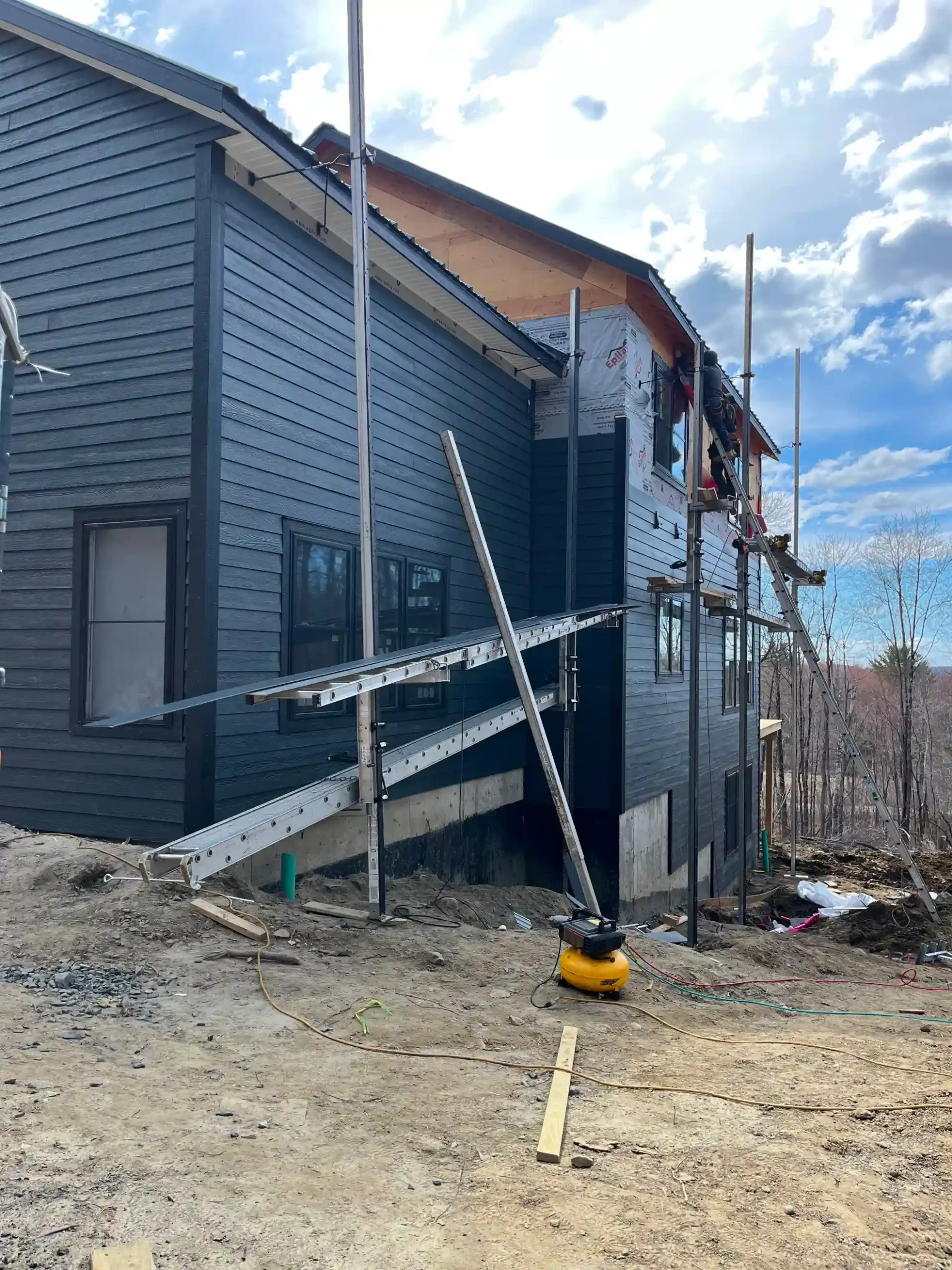 Siding project 11 Vermont home exterior